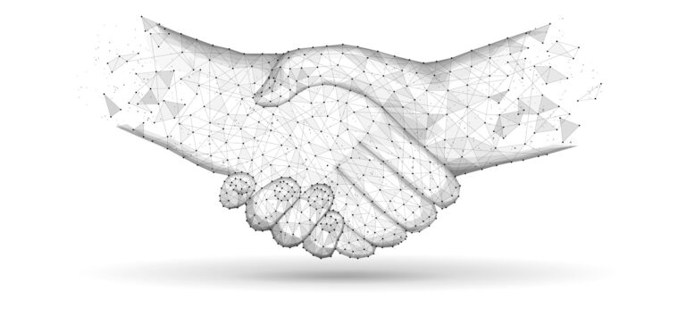 Partnership handshake